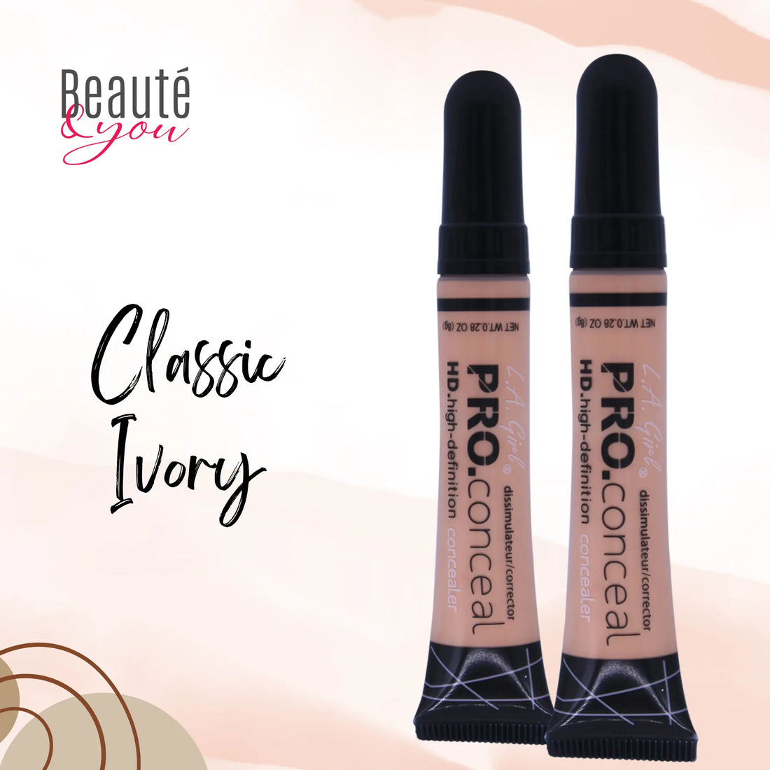 Achieve Flawless Skin with L.A. Girl Pro Conceal HD Concealer – GC971 Classic Ivory