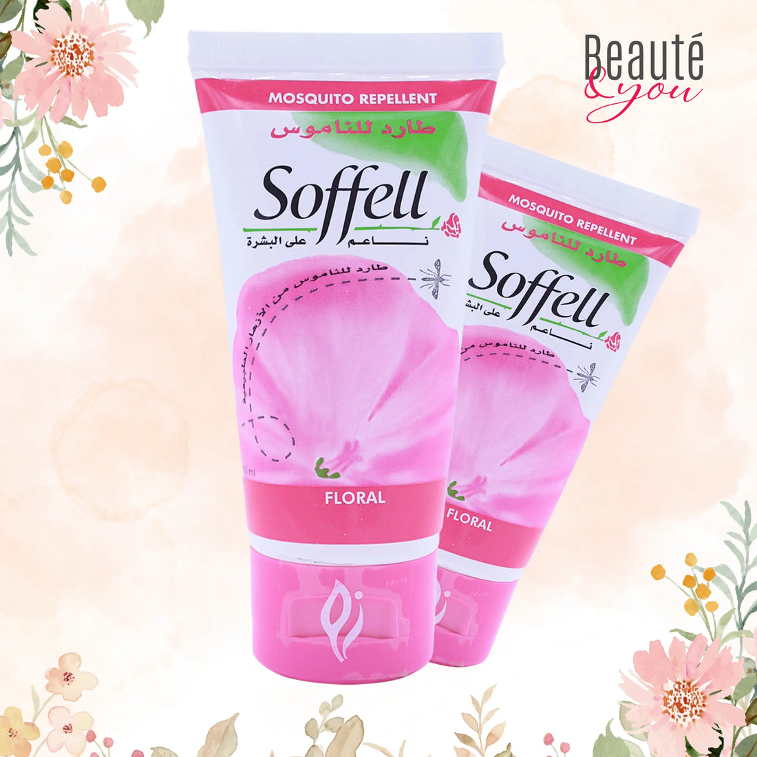 Soffell Mosquito Repellent – Floral: A Refreshing and Effective Shield Against Mosquitoes