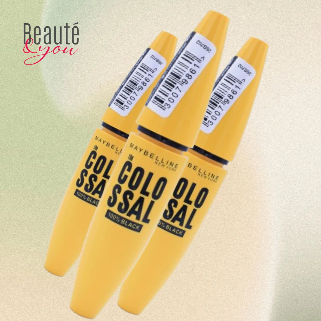 MAYBELLINE The Colossal Mascara – 100% Black: Bold, Beautiful Lashes