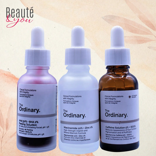 The Ordinary Vico – 3 in 1 Pack: A Complete Skincare Solution