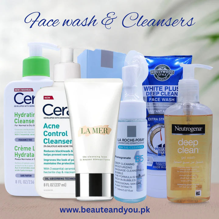 Top 5 Best Face Wash and Cleansers in Pakistan for Clear and Glowing Skin – Beaute and You