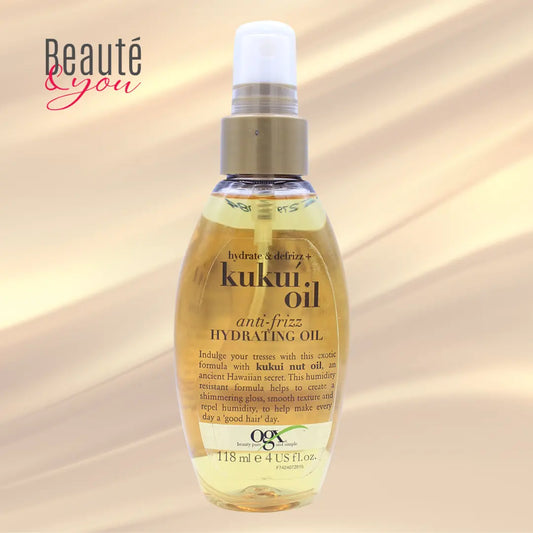 Achieve Smooth, Hydrated Hair with OGX Hydrate & Defrizz Kukui Oil
