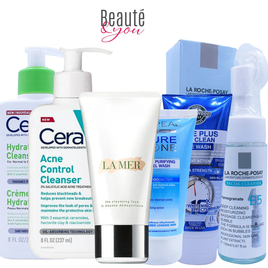 Best Face Wash and Cleansers in Pakistan for Every Skin Type – Available at Beauté & You