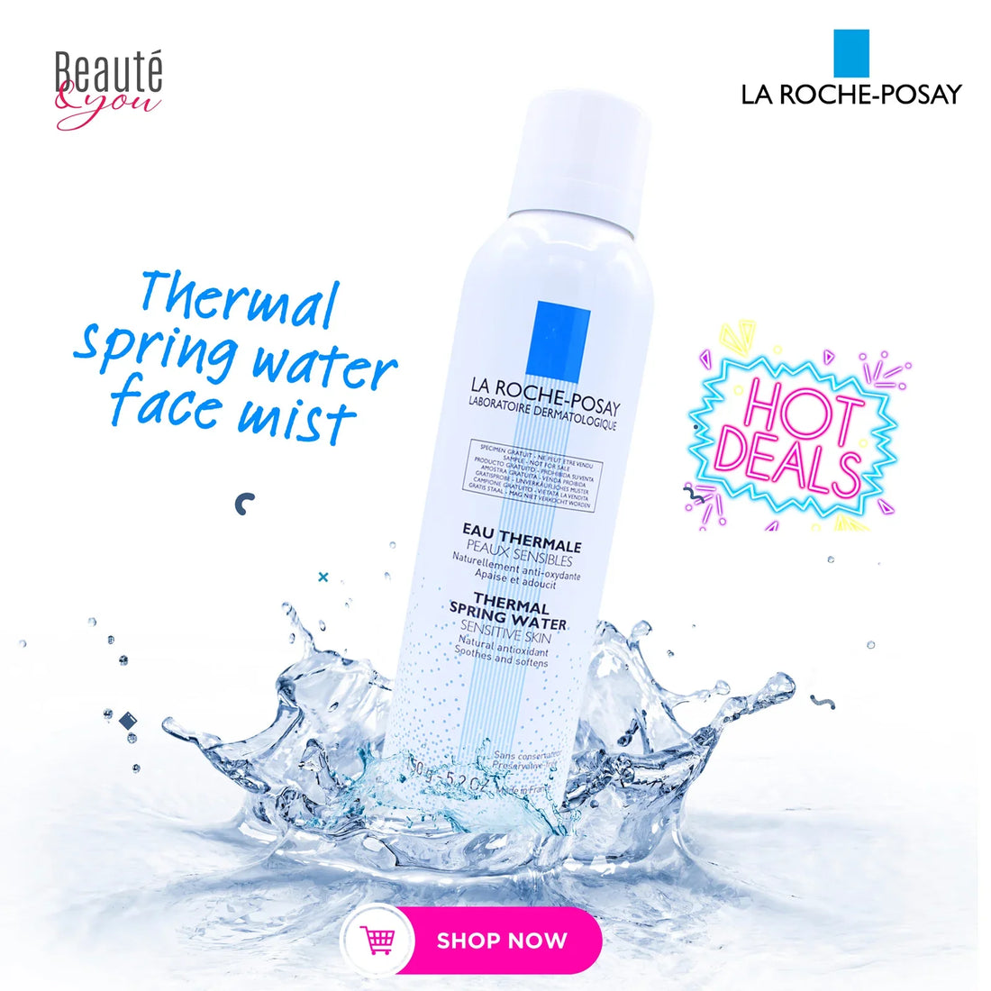 Refresh Your Skin with LA ROCHE-POSAY Thermal Spring Water Face Mist