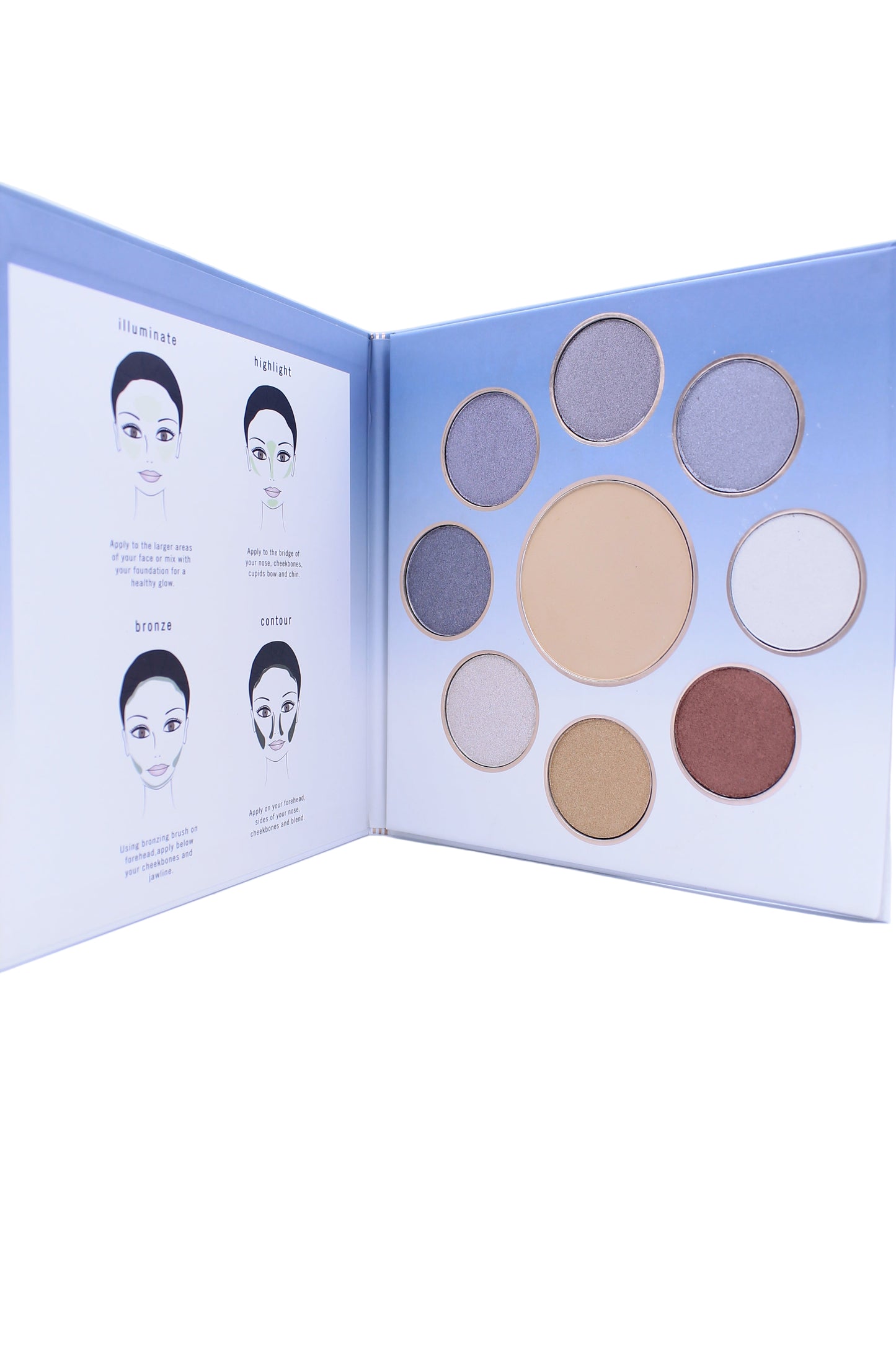 HUDA BEAUTY Bronze Studio – Rose Gold Edition Illuminate, Highlight, Bronze & Contour