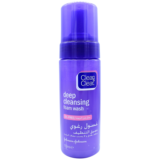 Clean & Clear Deep Cleansing Foam Wash