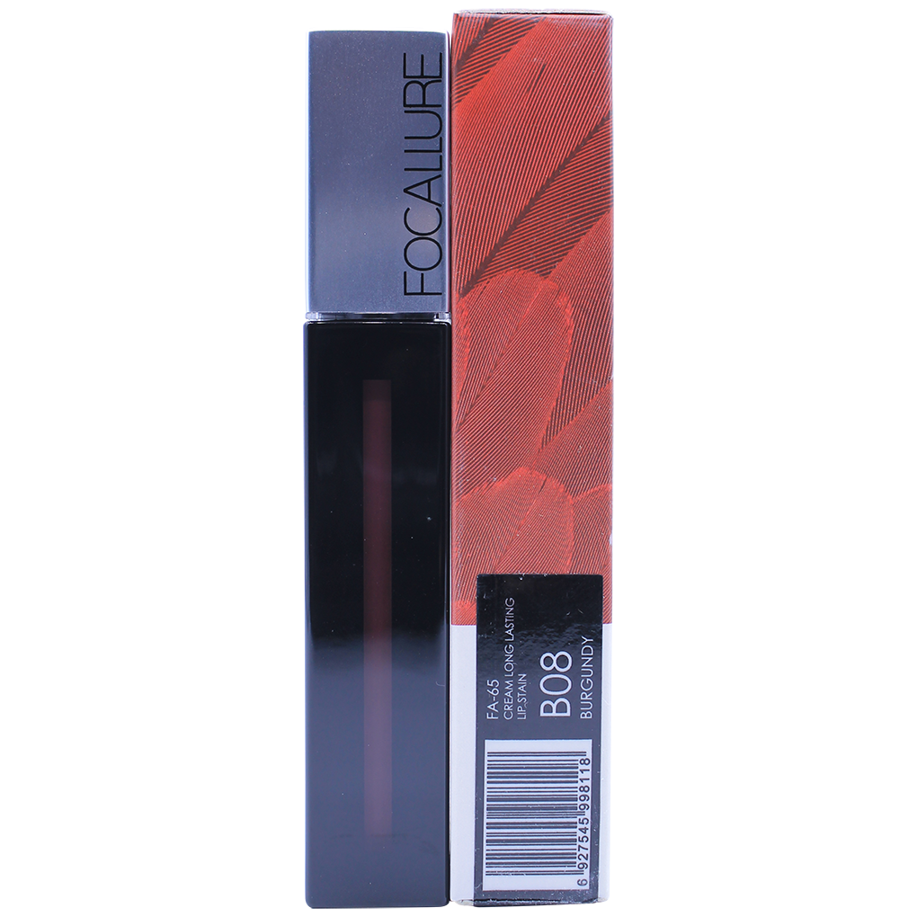 Focallure Devil Lip Gloss/Lip Stain - B08 Burgundy