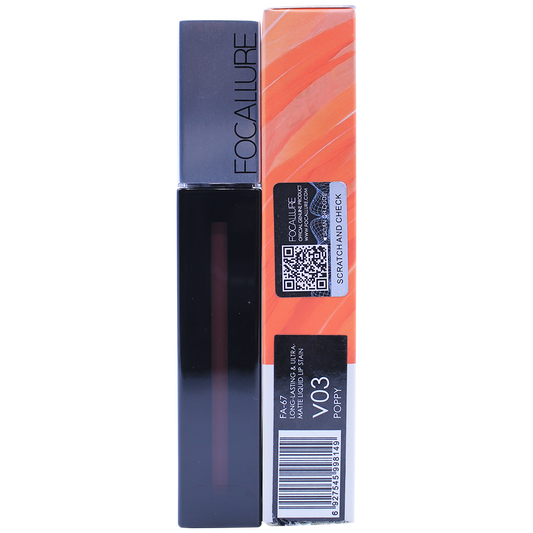 Focallure Devil Lip Gloss/Lip Stain - V03 Poppy