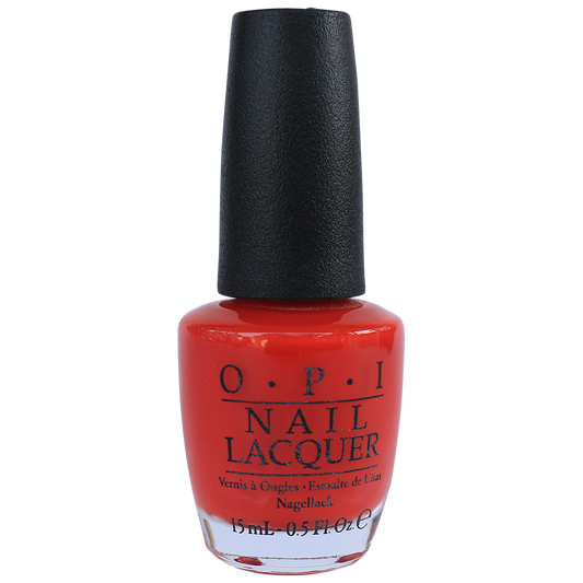 O.P.I Nail Lacquer - I Stop for RED