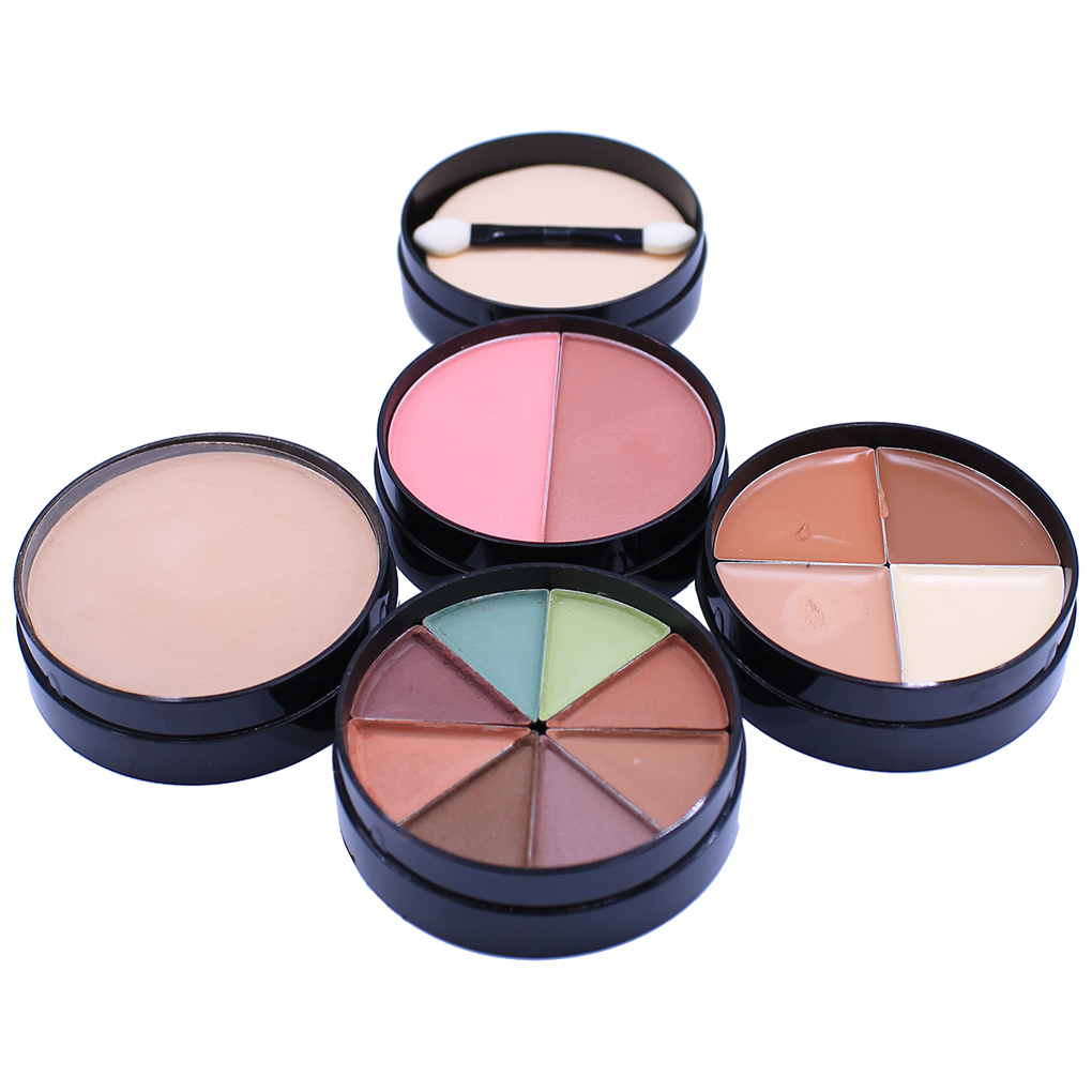 MAC 5 in 1 Compact Powder, Eyeshadow, Concealer & Blusher - 01