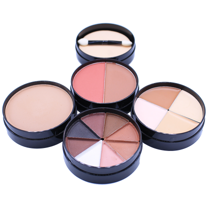 MAC 5 in 1 Compact Powder, Eyeshadow, Concealer & Blusher - 01