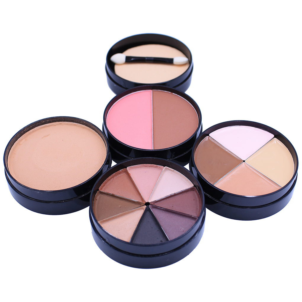 MAC 5 in 1 Compact Powder, Eyeshadow, Concealer & Blusher - 01