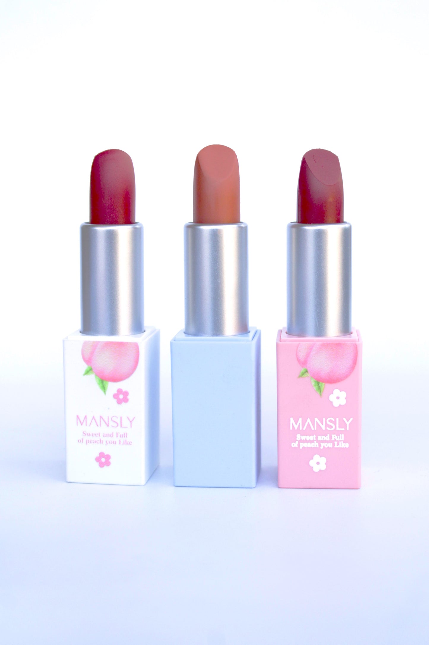 MANSLY Peachy Lipsticks