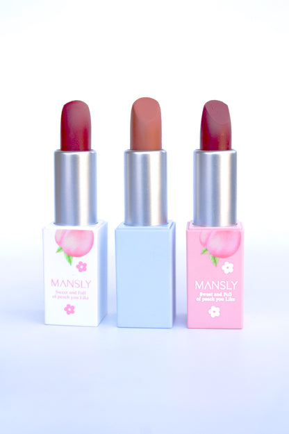 MANSLY Peachy Lipsticks