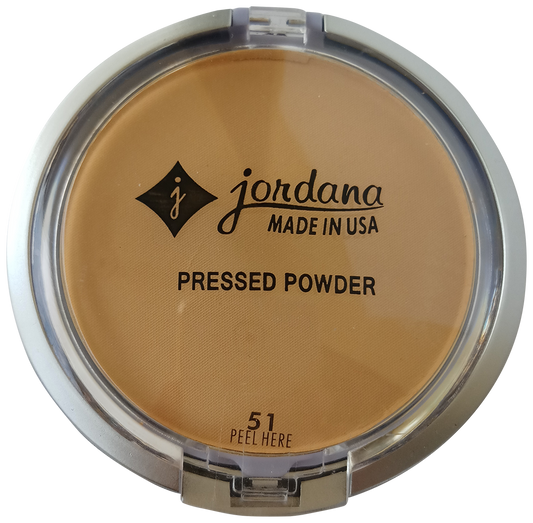 Jordana Pressed Powder - 51 Natural Beige