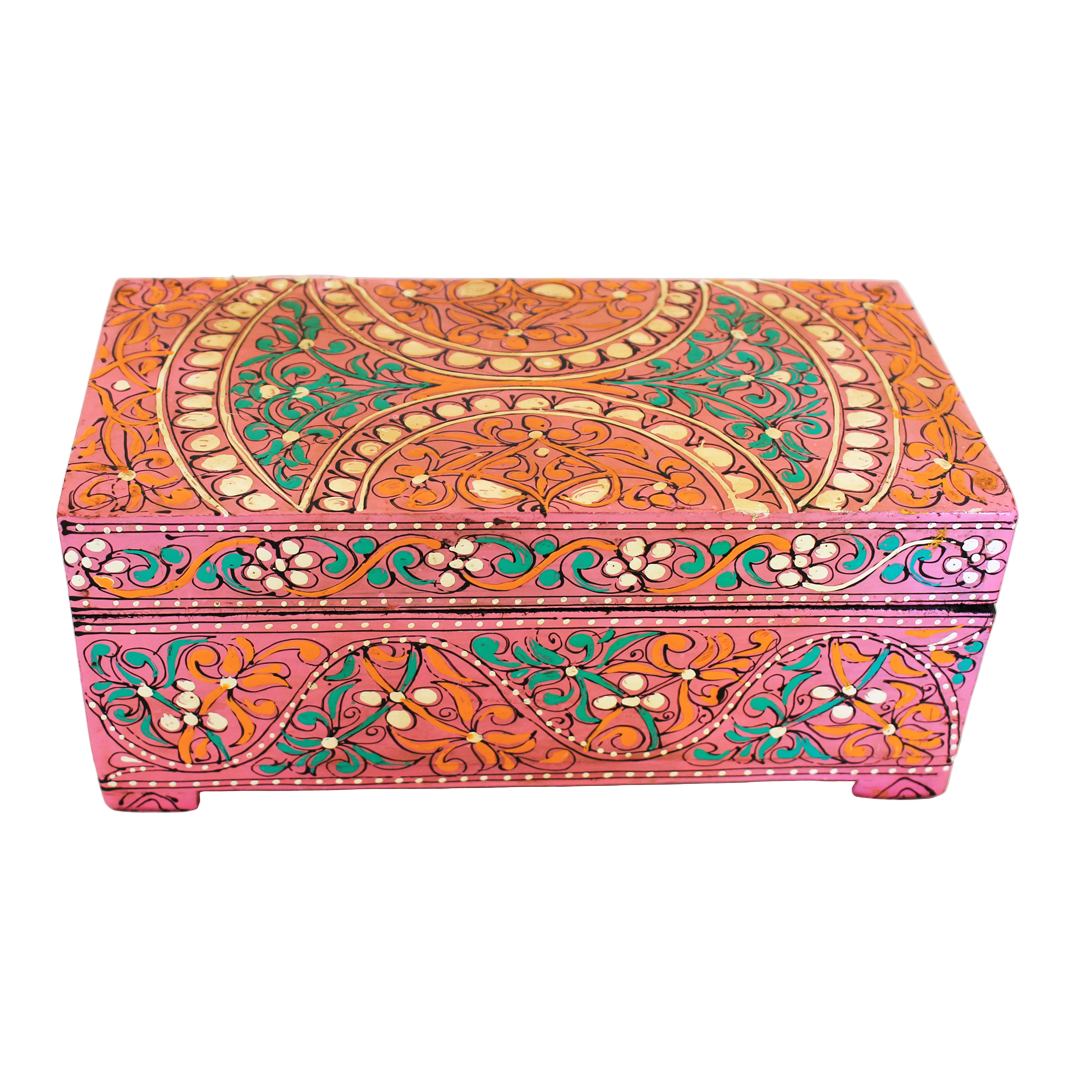 Swati Wooden Jewelry Box– SWJB 220