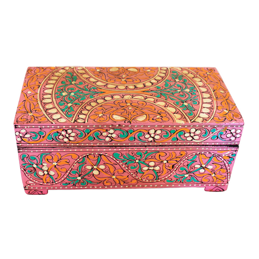 Swati Wooden Jewelry Box– SWJB 220