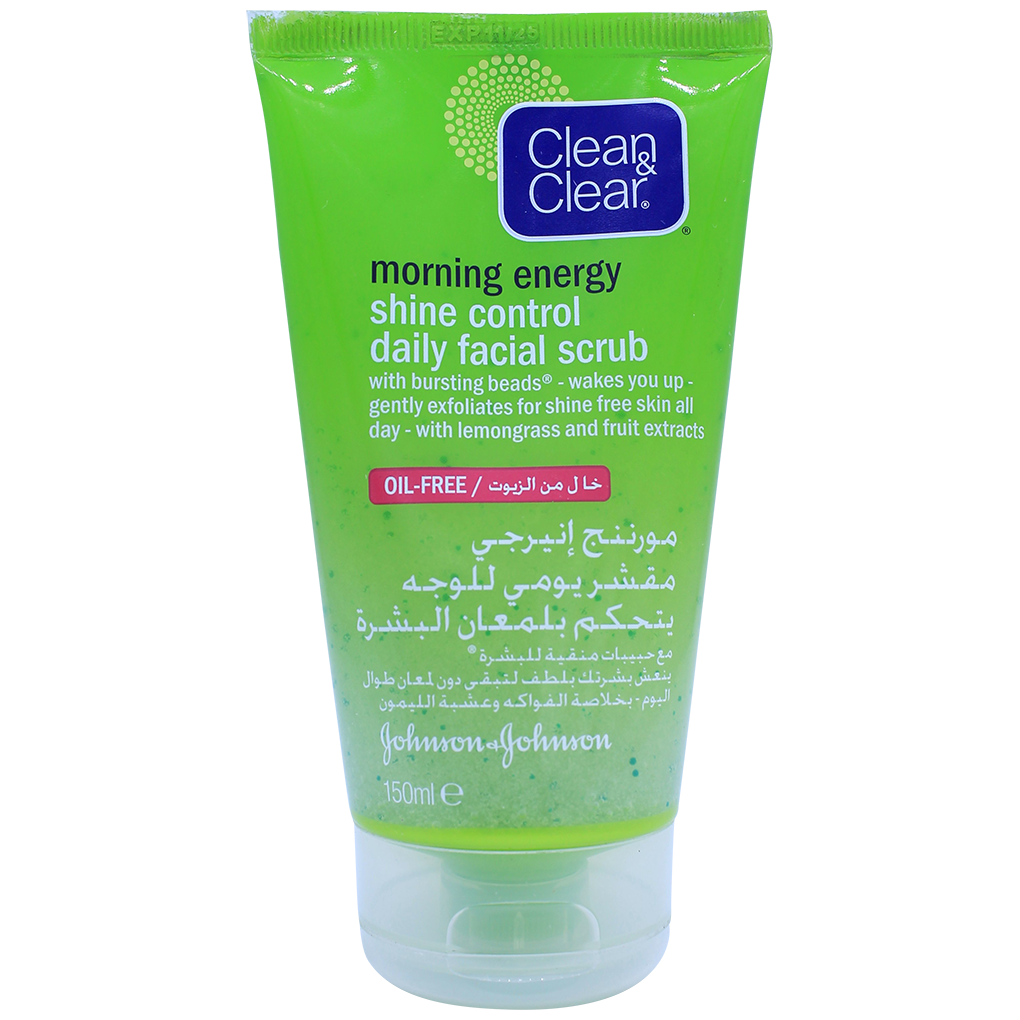 Clean & Clear Shine Control Daily Facial Scrub