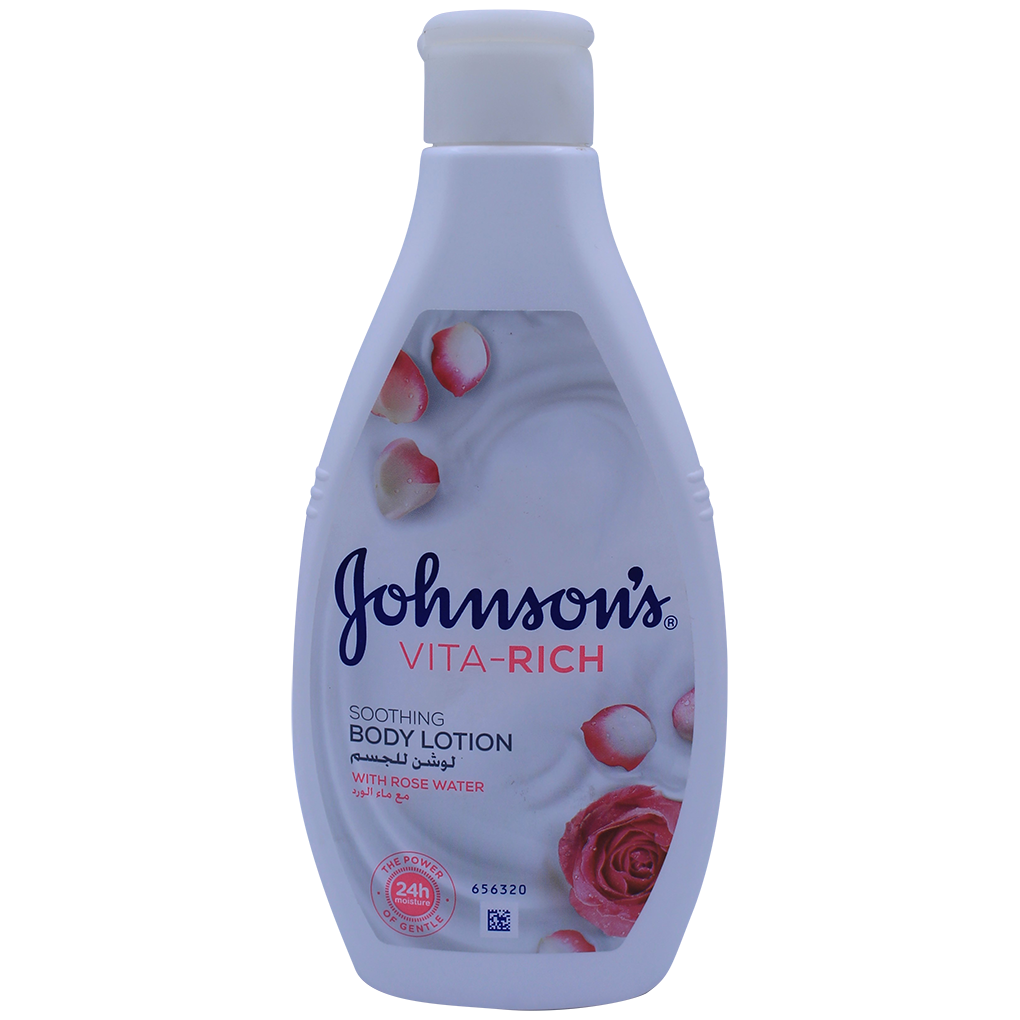 Johnson's Vita-Rich Body Lotion with Rose Water