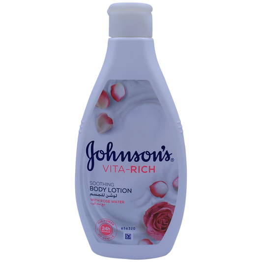 Johnson's Vita-Rich Body Lotion with Rose Water