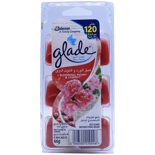 glade Wax Melts - Blooming Peony & Cherry