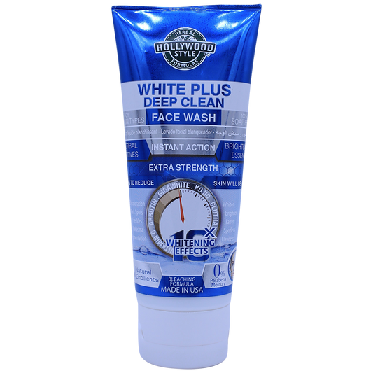 HOLLYWOOD STYLE White Plus Deep Clean Face Wash