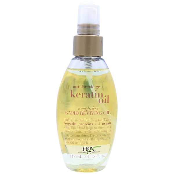 ogx Anti- Breakage Keratin Oil- Weightless Rapid Reviving Oil