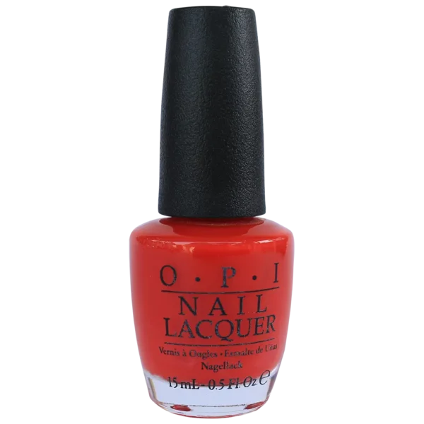 O.P.I Nail Lacquer - I Stop for RED