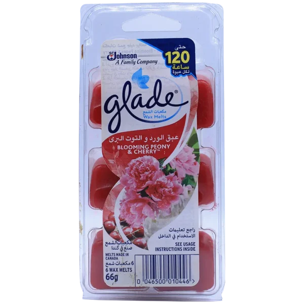 glade Wax Melts - Blooming Peony & Cherry