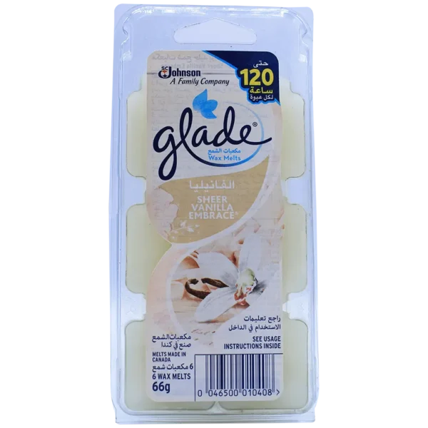 glade Wax Melts - Sheer Vanilla Embrace