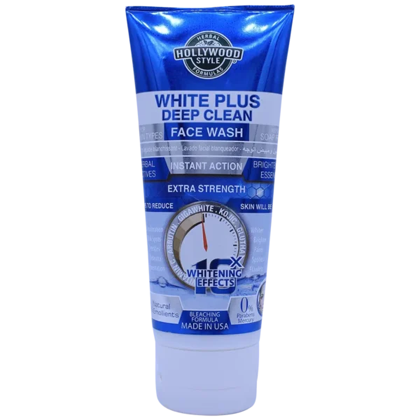 HOLLYWOOD STYLE White Plus Deep Clean Face Wash