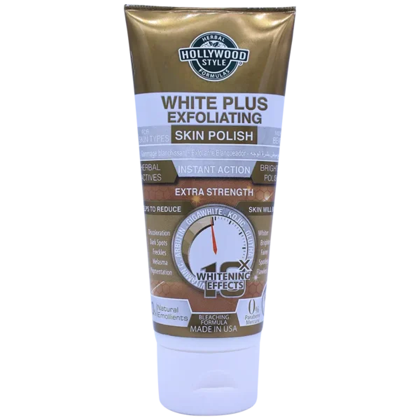 HOLLYWOOD STYLE White plus Exfoliating Skin Polish