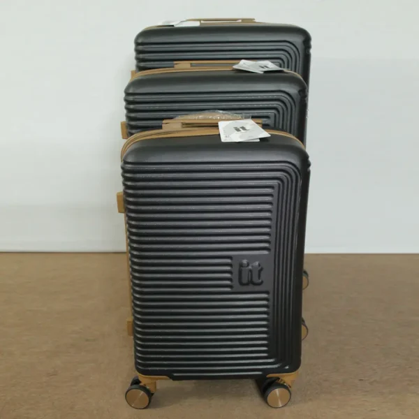 IT Luggage – Imitation - Hard Shell Trolley Set - Image 4