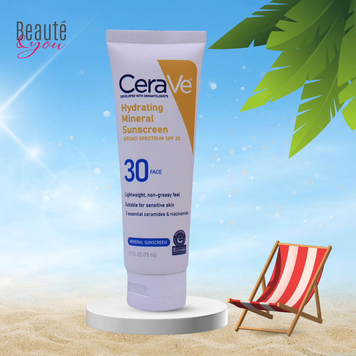 CeraVe Hydrating Mineral Sunscreen