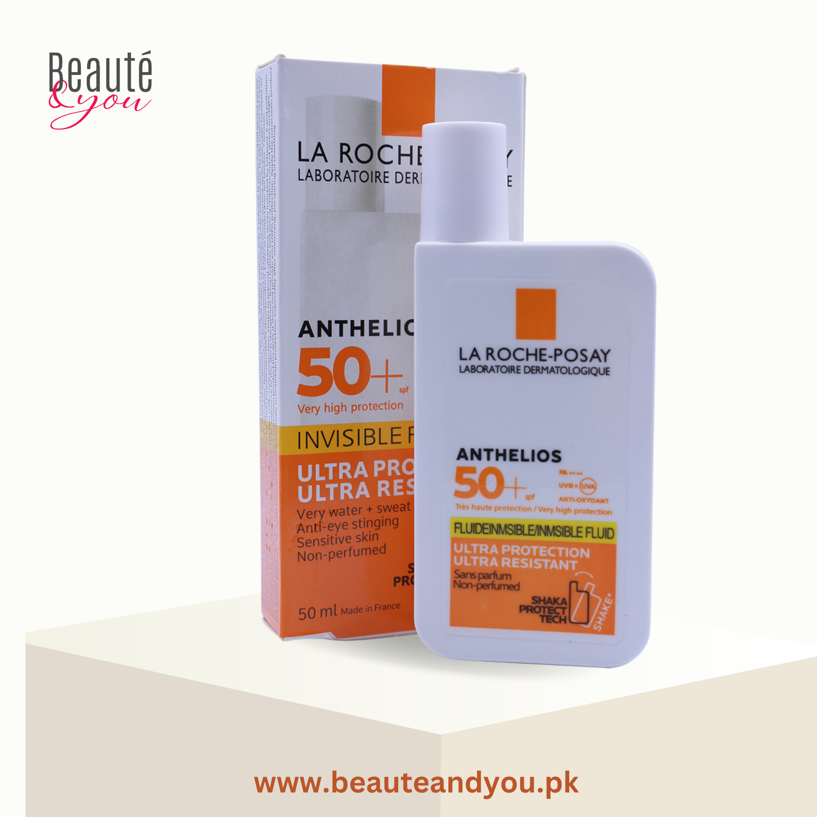 LA ROCHE-POSAY Anthelios Ultra-light Invisible Fluid SPF 50+