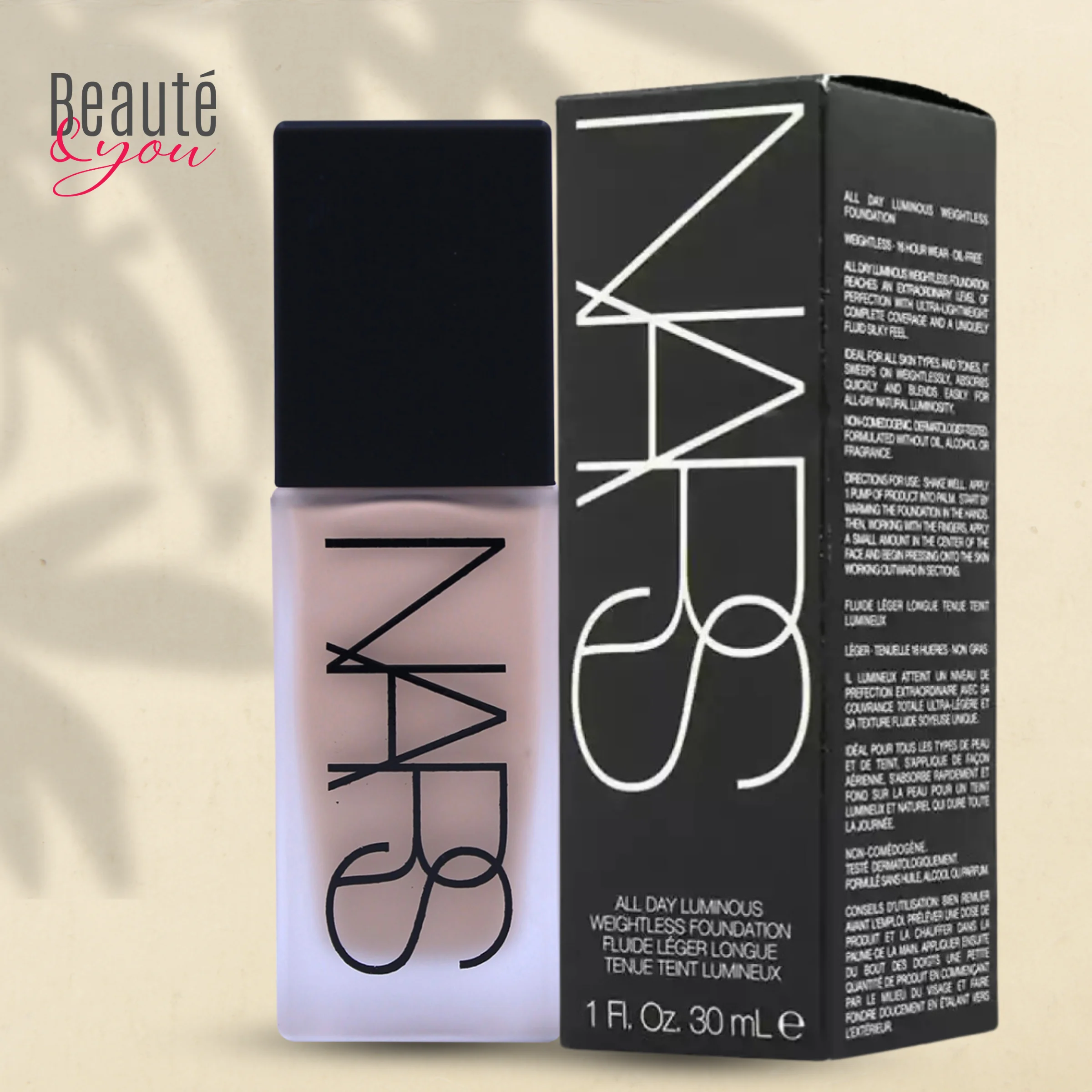 NARS All Day Luminous Weightless Foundation – Light 2 Mont Blanc